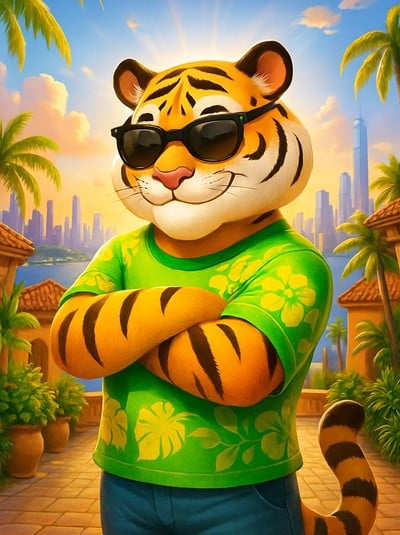 Grooving Tiger